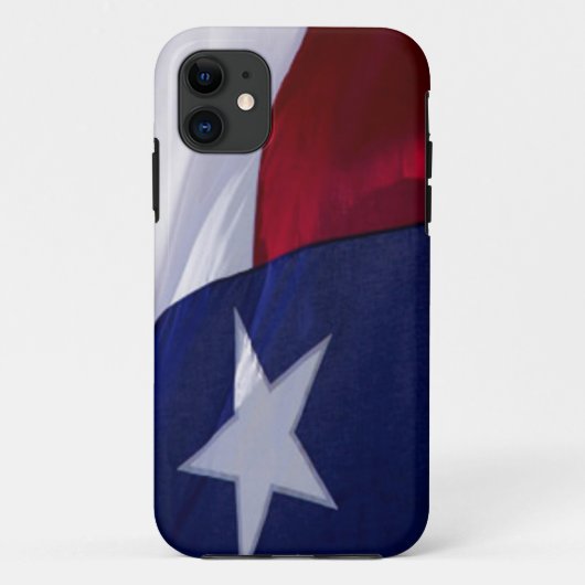 Vlag van Texas iPhone 5 Hoesje (Achterkant)
