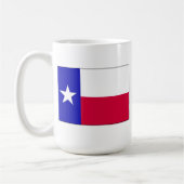Vlag van Texas Koffiemok (Links)
