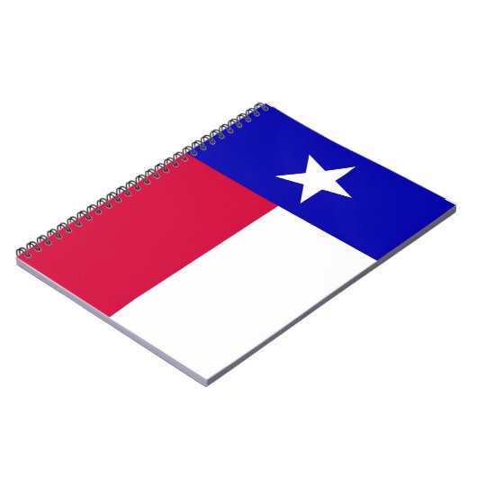 Vlag van Texas-laptop Notitieboek (Linkerzijde)