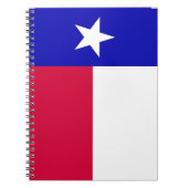 Vlag van Texas-laptop Notitieboek (Voorkant)