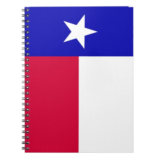 Vlag van Texas-laptop Notitieboek (Voorkant)