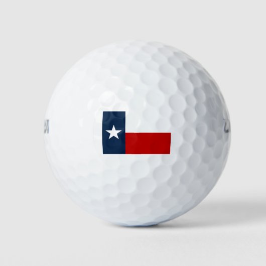 Vlag van Texas Lone Star State Golfballen (Voorkant)