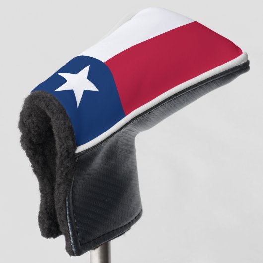 Vlag van Texas Lone Star State Golfheadcover (3/4 voorkant)