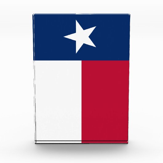 Vlag van Texas: Longhorns, de Texaanse eenzame ste Fotoblokken (Voorkant)