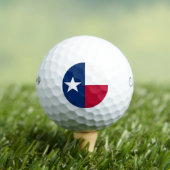 Vlag van Texas: Longhorns, de Texaanse eenzame ste Golfballen (Insitu Shirt)