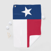 Vlag van Texas: Longhorns, de Texaanse eenzame ste Golfhanddoek (Insitu)