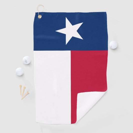 Vlag van Texas: Longhorns, de Texaanse eenzame ste Golfhanddoek (Insitu)