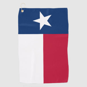 Vlag van Texas: Longhorns, de Texaanse eenzame ste Golfhanddoek