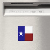 Vlag van Texas Magneet (Insitu (Vaatwasser))