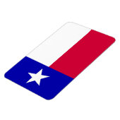 Vlag van Texas Magnet Magneet (Linkerzijde)