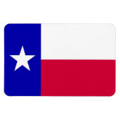 Vlag van Texas Magnet Magneet (Horizontaal)