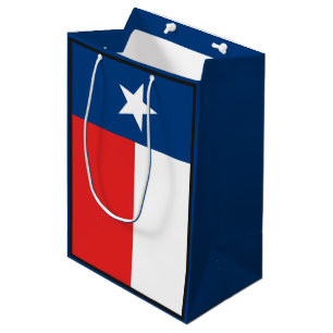 Vlag van Texas Medium Cadeauzakje