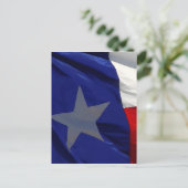 Vlag van Texas Pop Art Briefkaart (Staand voorkant)