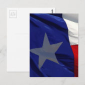 Vlag van Texas Pop Art Briefkaart (Voorkant / Achterkant)