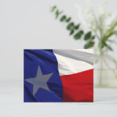 Vlag van Texas Pop Art Briefkaart (Staand voorkant)