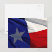 Vlag van Texas Pop Art Briefkaart (Voorkant / Achterkant)