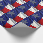 Vlag van Texas Pop Art Cadeaupapier (Hoek)