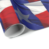 Vlag van Texas Pop Art Cadeaupapier (Rol Hoek)