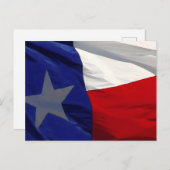 Vlag van Texas Pop Art Feestdagenkaart (Voorkant / Achterkant)