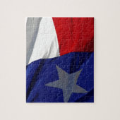 Vlag van Texas Pop Art Legpuzzel (Verticaal)