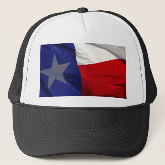 Vlag van Texas Pop Art Trucker Pet (Voorkant)
