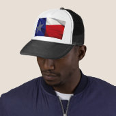 Vlag van Texas Pop Art Trucker Pet (In situ)