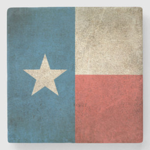  vlag van Texas Stenen Onderzetter