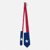 Vlag van Texas Stropdas (Achterkant)