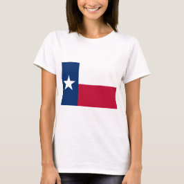 Vlag van Texas T-shirt