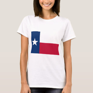 Vlag van Texas T-shirt