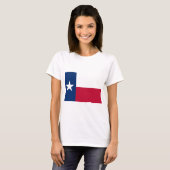 Vlag van Texas T-shirt (Voorkant volledig)