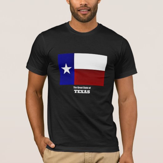 Vlag van Texas T-shirt (Voorkant)