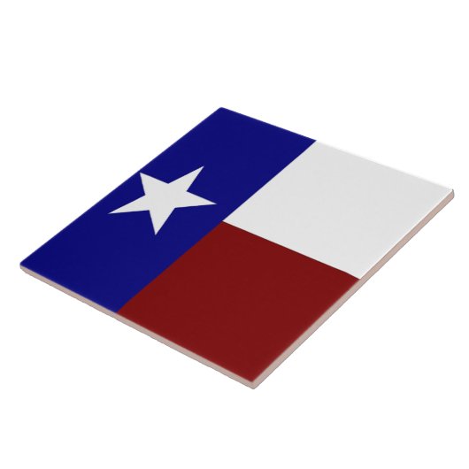 Vlag van Texas Tegeltje (Zijkant)