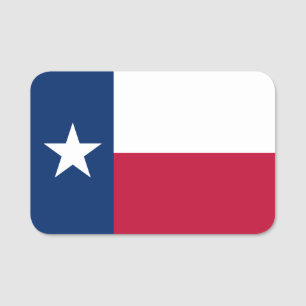 Vlag van Texas - Texan Flag Name Tag