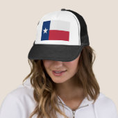 Vlag van Texas Trucker Pet (In situ)