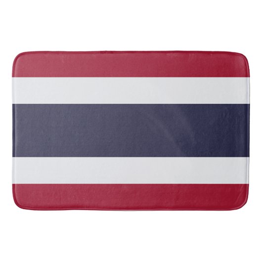 Vlag van Thailand Badmat (Voorkant)