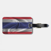 vlag van Thailand Bagagelabel (Achterkant horizontaal)