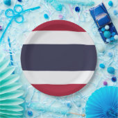 Vlag van Thailand Papieren Bordje (Feest)