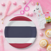 Vlag van Thailand Papieren Bordje (Feest)