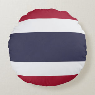 Vlag van Thailand Rond Kussen