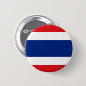 Vlag van Thailand Ronde Button 5,7 Cm (Voorkant /achterkant)