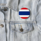 Vlag van Thailand Ronde Button 5,7 Cm (In situ)