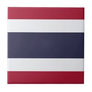 Vlag van Thailand Tegeltje