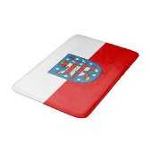 Vlag van Thüringen Bathroom Mat (Gekanteld)
