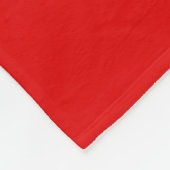 Vlag van Thüringen Fleece Deken (Hoek)
