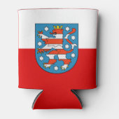 Vlag van Thüringen Koelbox Blikjeskoeler (Voorkant)