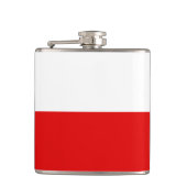 Vlag van Thuringia Flask Heupfles (Voorkant)