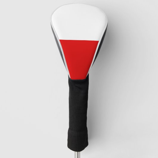 Vlag van Thuringia Golf Head Hoesje Golfheadcover (Voorkant)