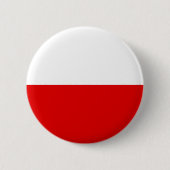 Vlag van Thuringia Pinback Button (Voorkant)