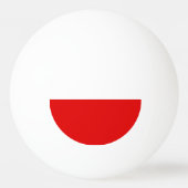 Vlag van Thuringia Ping Pong Ball (Achterkant)
